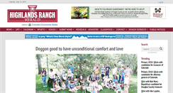 Desktop Screenshot of highlandsranchherald.net